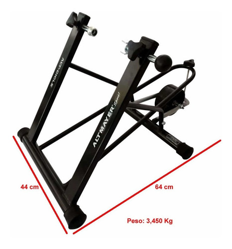 Rolo De Treino Para Bicicleta Alt Cicle Al 04 C/ Nota Fiscal