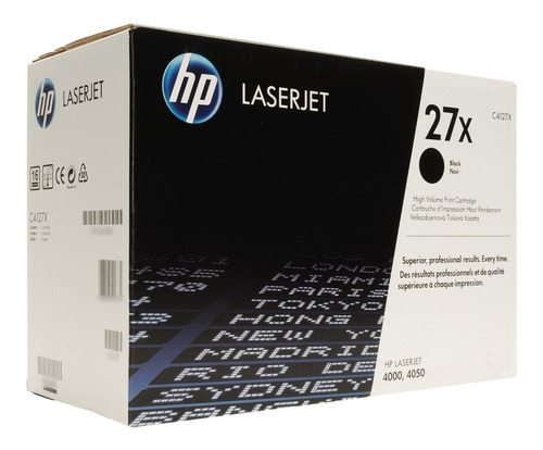 Americano Toner Hp 27a Y 27x C4127a C4127x Original 4000 Cs