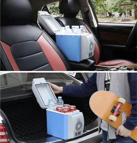 Mini Cooler Refrigerador Portatil Automovil Pervoi 7.5l