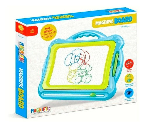 Imagen 1 de 4 de Pizarra Jumbo Magnific Board 3002 Magic Color Educando