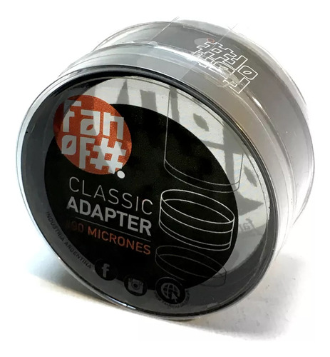 Adaptador Fan Of Hash 90 Micrones Extraccion En Seco Resina