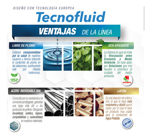 Llave Mezcladora Monomando para Lavabo de acero Inoxidable cromado color gris Mb-786