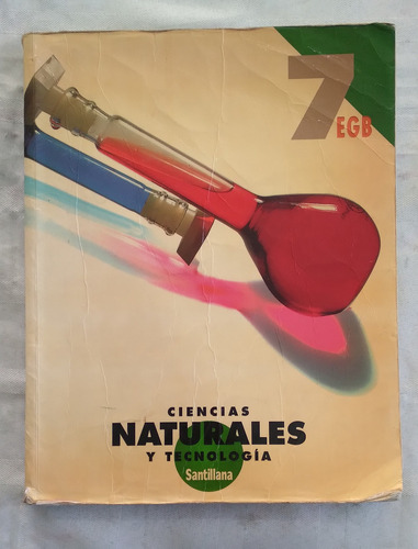 Libro Ciencias Naturales Y Tecnología Santillana 7 Egb (Usado)