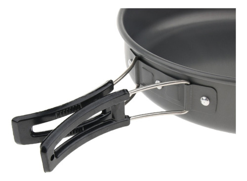 Olla De Aluminio Portátil De La Sartén Antiadherente Para