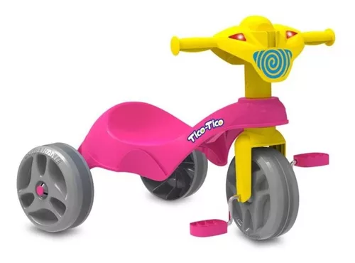 Triciclo Infantil Bebe Moto Niños Plástico Tico Tico Juguete