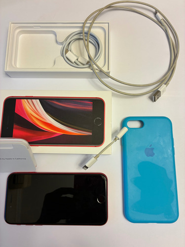 Iphone Se 128 Gb 2 Gener. Impec. .v. Crespo . No Hago Envío Rojo (Usado)