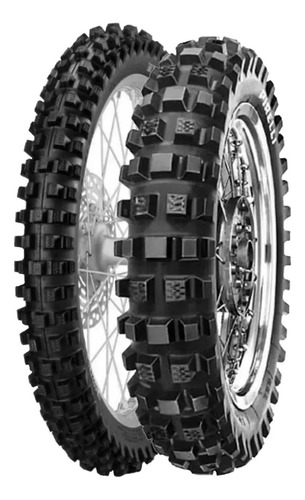 Par Pneu Mt16 Garacross Pirelli 80/100-21 + 110/100-18 Moto