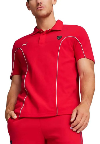 Playera Puma Ferrari Style Polo Original Hombre 3429761