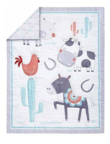 Sammy Y Lou Sammy Y Lou Farms Friends 4 Piezas Juego De Cama