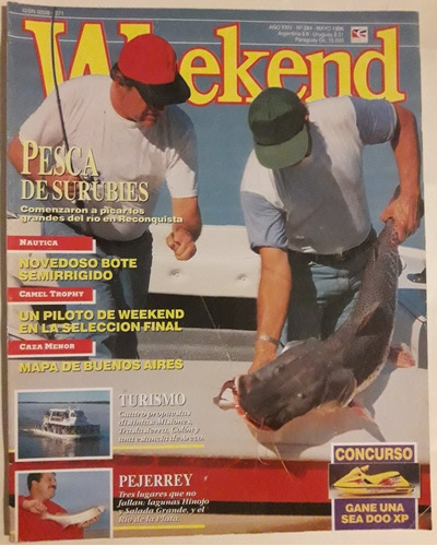 Revista Weekend N° 284 Mayo 1996 Pesca De Surubies 
