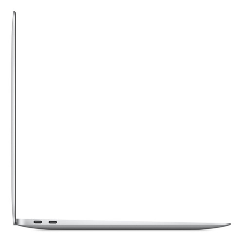 Imagen 2 de 5 de MacBook Air M1 2020 plata 13.3", Apple M1 8GB de RAM 256GB SSD, Apple M1 8-Core GPU 2560x1600px macOS