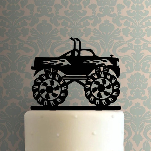 Cake Topper Adorno Torta - Monster Truck 4x4 Camioneta 