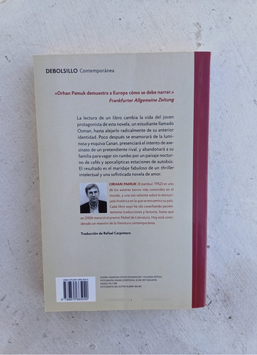 Orhan Pamuk La Vida Nueva Debolsillo (Usado)