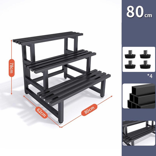 M Soporte De Metal Para Plantas, Soporte Para 80cmx62cmx53cm