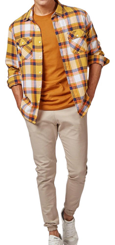 Jogging Hombre Bengalina Con Puño Calidad Premium Casual
