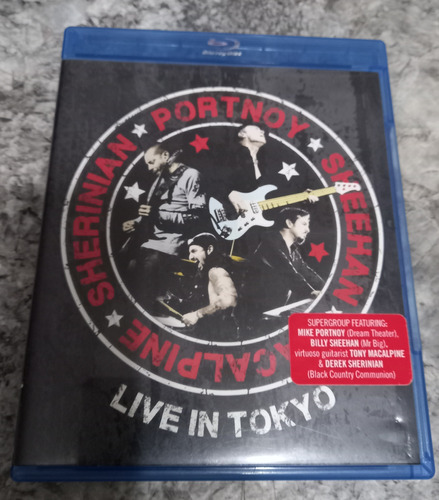 Sherinian/portnoy/macalpine/sheehan : Live In Tokio Blu Ray