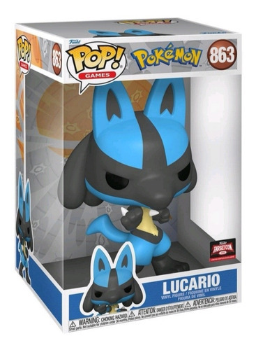Funko Pop Pokemon Lucario Big Jumbo Special Edition