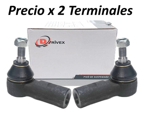 Terminal Brazo Tensor Fiat Uno Premio 88 Al 94 (rosca Fina)*