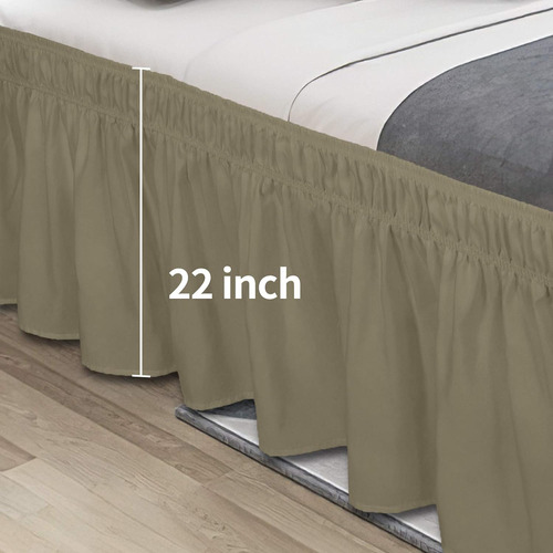 Faldón De Cama Easy-going Para Camas Gemelas O De Matrimo...