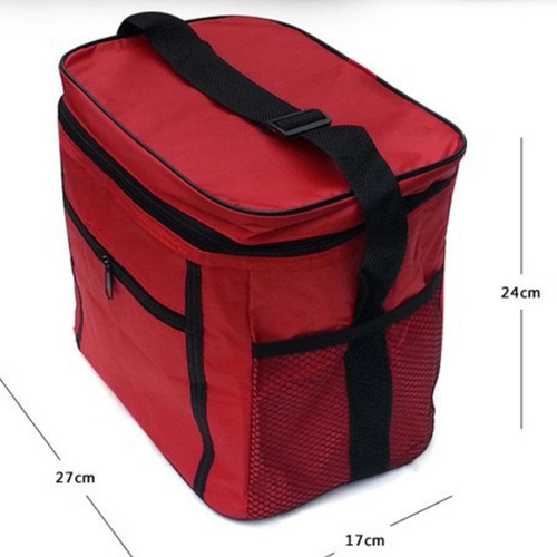 Bolsa Térmica Aislante, Bolsa Térmica Con Cierre De Rojo