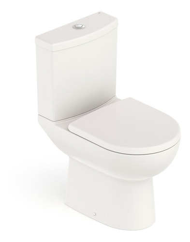 Kit Vaso Sanitário Com Caixa Acoplada E Assento Soft Wt