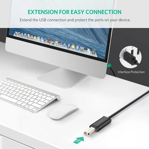 Extensor Usb 2.0 Ativo 15 Metros Macho- Fêmea Ugreen 10323