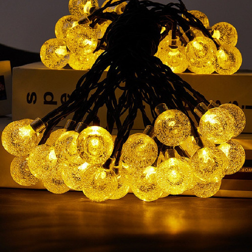 Luz Conduzida Solar Da Corda De 12m Para O Terraço Ou A Deco
