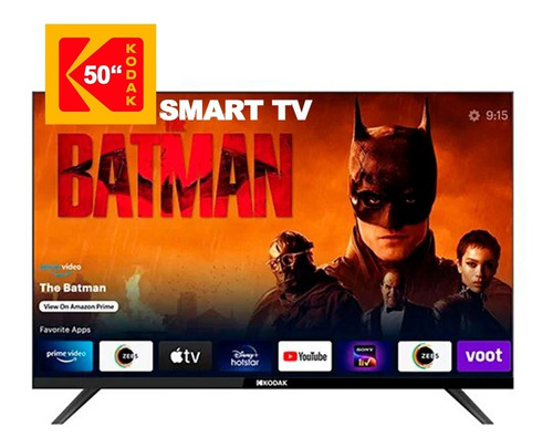 Smart Tv 4k Uhd Led 50 Pulgadas Hdmi Netflix Youtube Usb Kodak