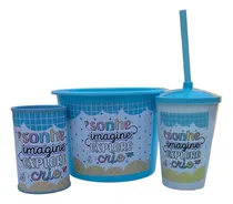 Comprar 15 Copos 300ml + 15 Baldes 1,5l + 15 Cofres Personalizados