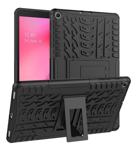 Capa 2x1 Galaxy Tab A 10.1 2019 T510 T515 + Película Vidro