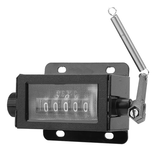 Manual Manual De 5 Dígitos Do Pull Stroke Counter Mechanical