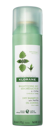 Klorane Champú Seco Con Ortiga Para Cabello Graso Y Cuero Ca