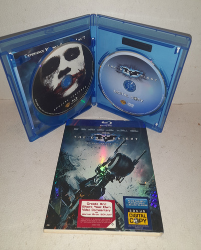 The Dark Knight Bluray Edicion Especial 2 Discos Pelicula (Usado)