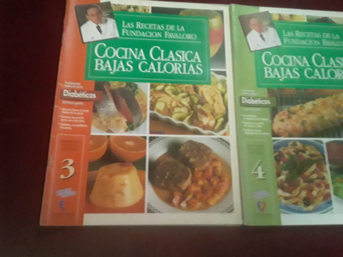 Cocina Clasica Bajas Calorias Fundacion Favaloro 1, 2, 3,4,6 (Usado)