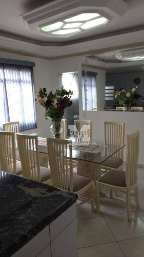 Casa Com 3 Dormitórios À Venda, 300 M² Por R$ 855.000,02 - Parque Flamengo - Guarulhos/sp - Ca0412