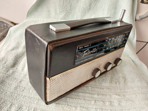 Rádio Antigo Teleotto 3 Faixas Funcionando (Usado)