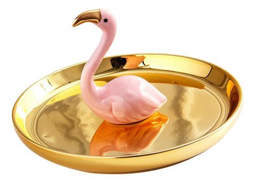 G Bandeja De Anillos De Pendientes De Collar Oro