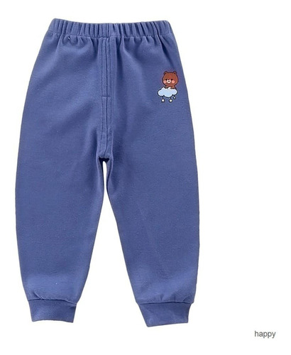 Baby Girl Boy Pantalones Largos Para Niños Lindo Estampado B 