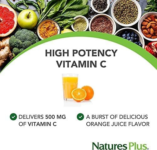 Vitamina C Naturesplus 500 Mg 90 Comprimidos