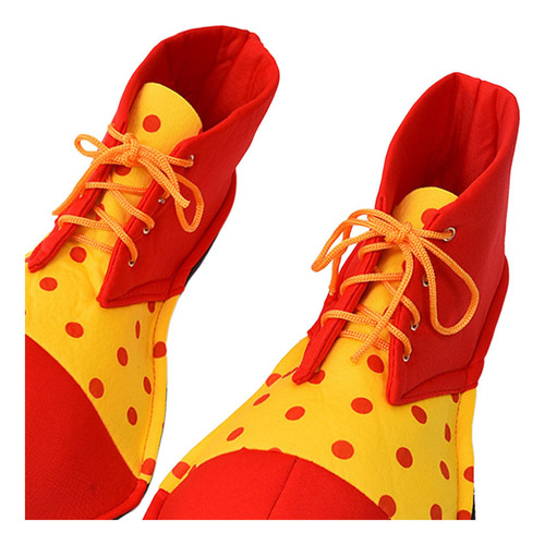 Para Sapatos De Palhaço Traje De Festa Feriado Role Play