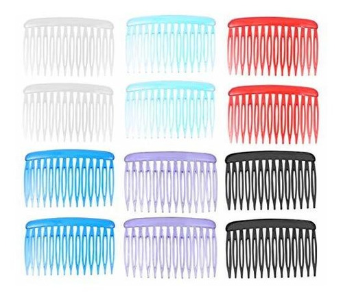 Peines - Peines - Lurrose 12pcs Side Hair Comb Teeth Hair Cl