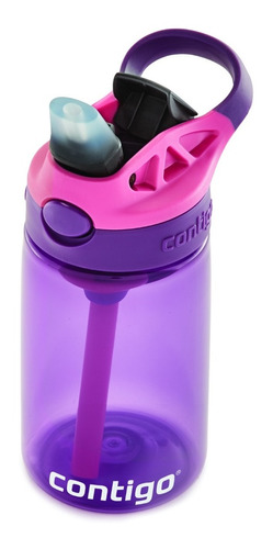 Garrafinha Infantil Com Canudo Autospout Contigo ® Kids Rosa