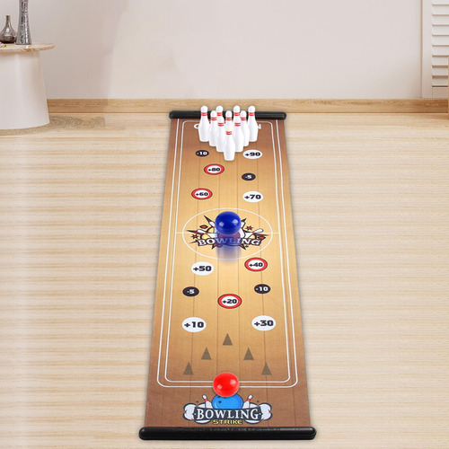 Juego De Bolos De Juego De Shuffleboard Juego