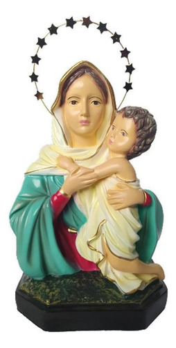 Imagem De Mãe Peregrina Rainha Schoenstatt 20cm Resplendor Cor Outro