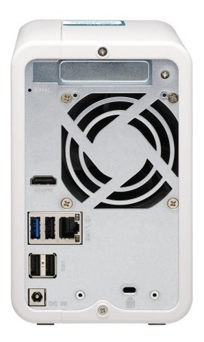 Imagen 5 de 5 de Servidor Qnap Almacenamiento Nas De 2 Bahías Ts-251d-2g-us