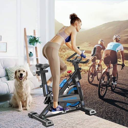 Bicicleta Ergométrica Cor Azul Mopower