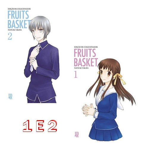 Fruits Basket Edição Definitiva 1 E 2! Mangá Jbc! Lacrado