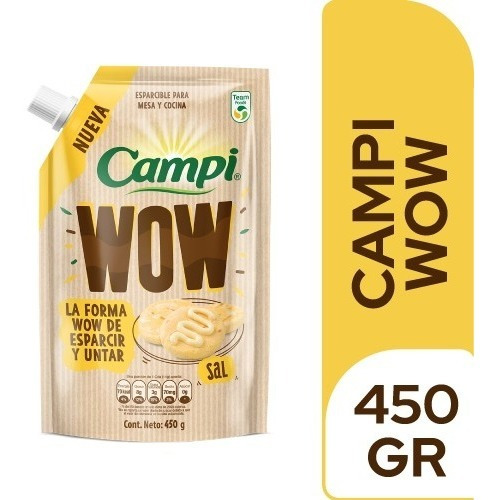 Margarina Campi Wow 450 G - g a $20