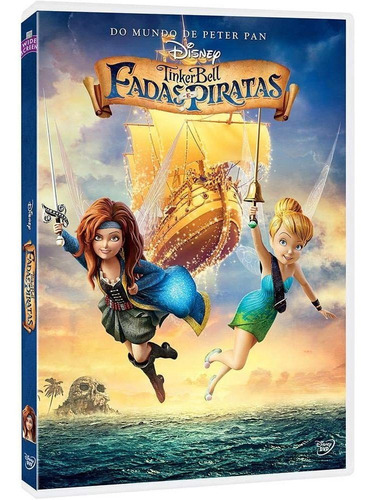 Tinker Bell Fadas E Piratas Dvd Original Lacrado