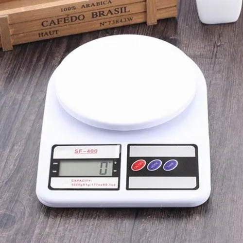 Balanza Digital De Cocina Hasta 10 Kg A Pilas 1 Gr A 10kg